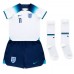 England Marcus Rashford #11 Hemmakläder Barn VM 2022 Kortärmad (+ Korta byxor)